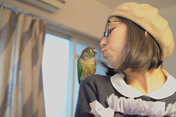 食べちゃいたい～けど、食べたら一緒に暮らせへんから食べない…